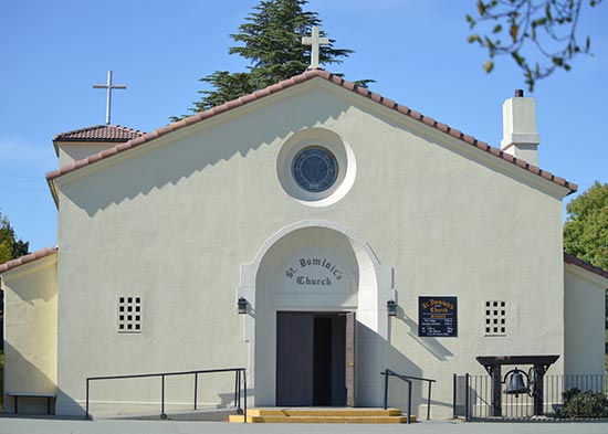 Childhood church The church that María Chávez attended when she was a child.