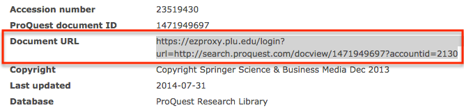 Copy the 'Document URL' in the new page. There is no need to convert this link.