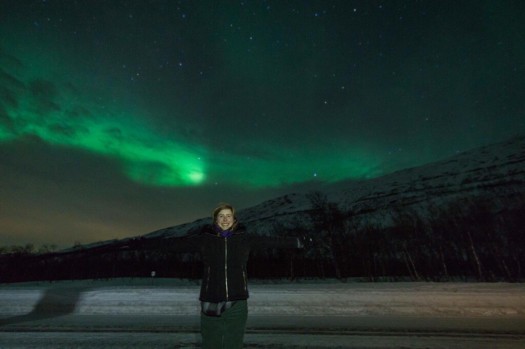 photo by: ElseLeah Foster-Koth, Northern Lights in Tromsø, Norway
