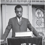 James Baldwin photo, photo credit: CREDO Reference, © Steve Schapiro/CORBIS