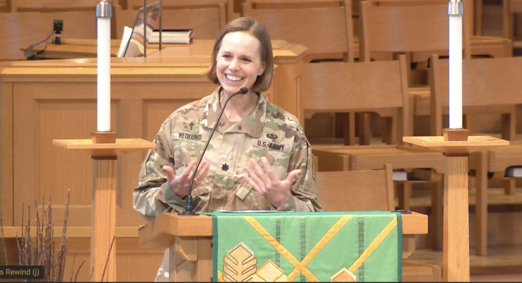 Lieutenant Colonel Kerstin Hedlund, U.S. Army Chaplain and Lutheran Pastor, who is the lead of a team of interfaith military chaplains will join us for the conference.