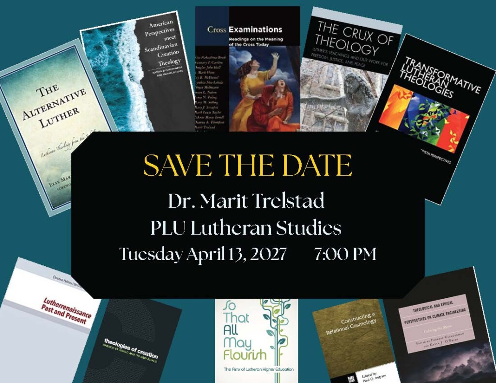 Lutheran Studies 2027 Save the Date Lutheran Studies April 13, 2027 Save the Date
