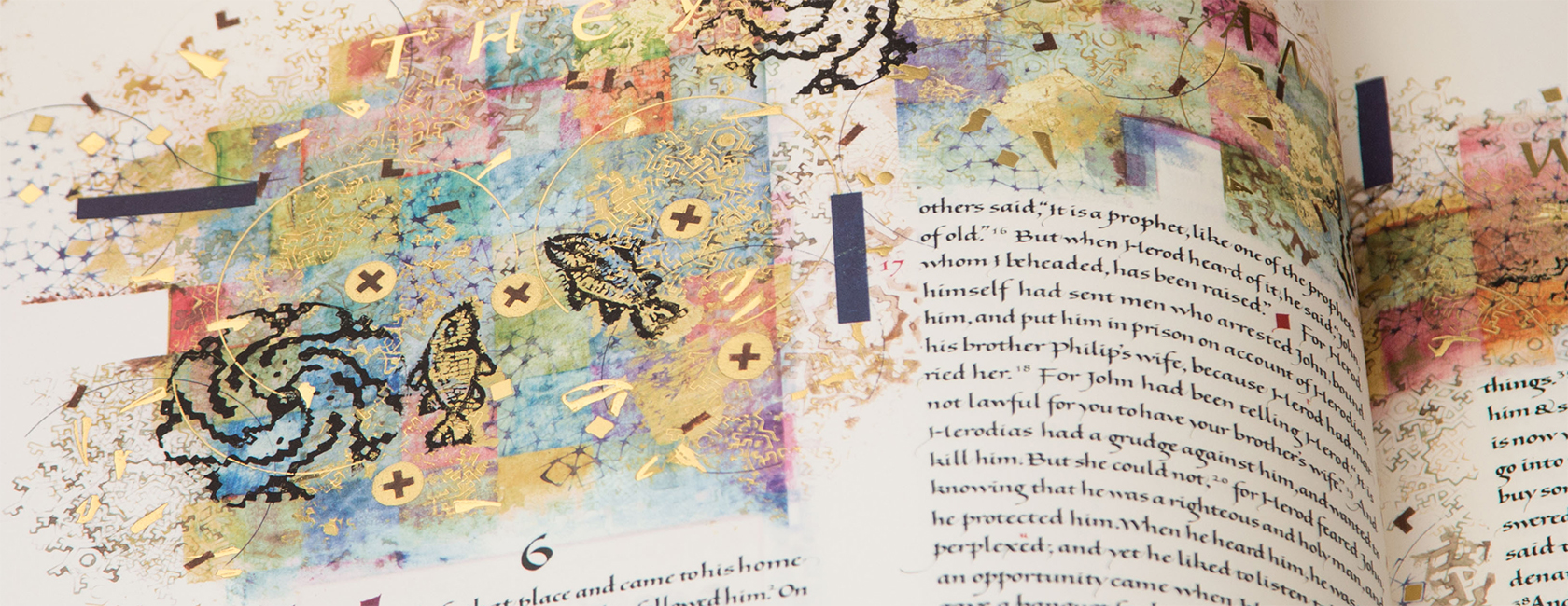 The Saint John’s Bible will be on display at PLU from September 2016 through May 2017.