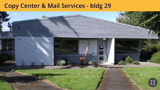 Copy center and mail services building
