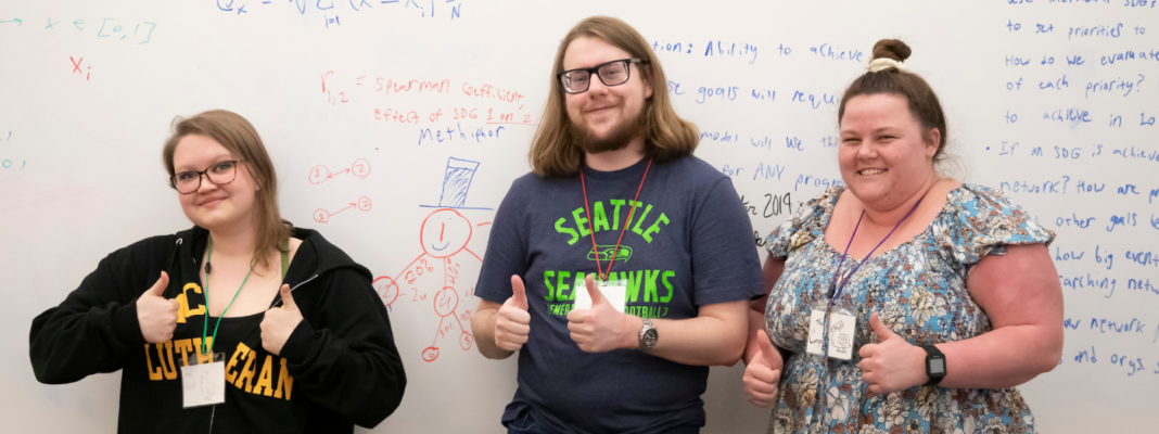 Natural Sciences students compete in the Mathematical Contest in Modeling, a competition that goes 24-hours a day from Thursday to Monday