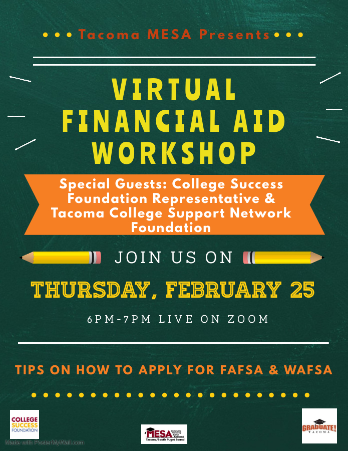 Fafsa Wafsa event flyer