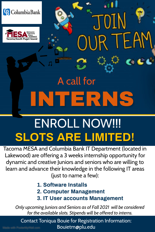 Internship Flyer