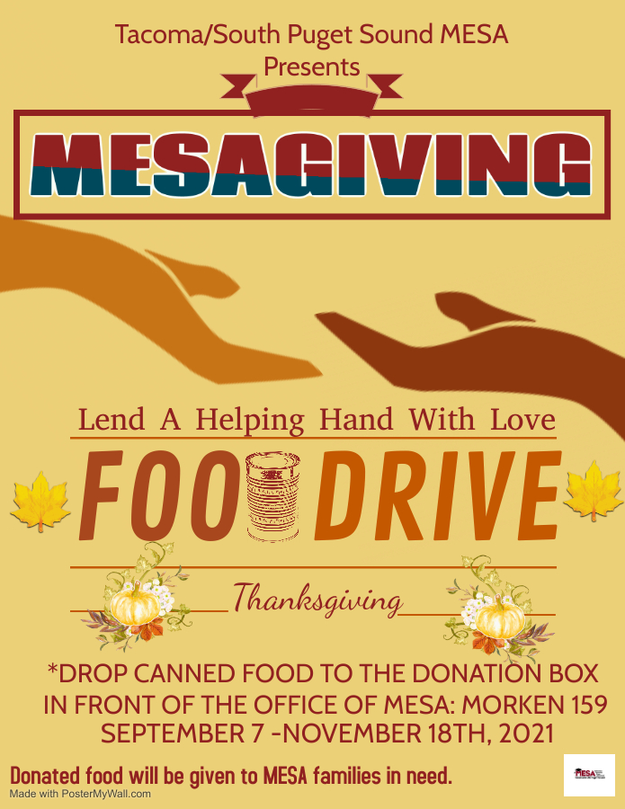 Mesa giving food drive