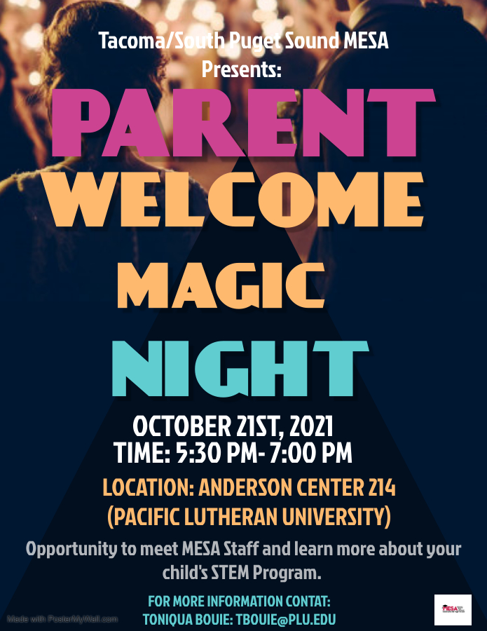 Parent Welcome Magic Night 22