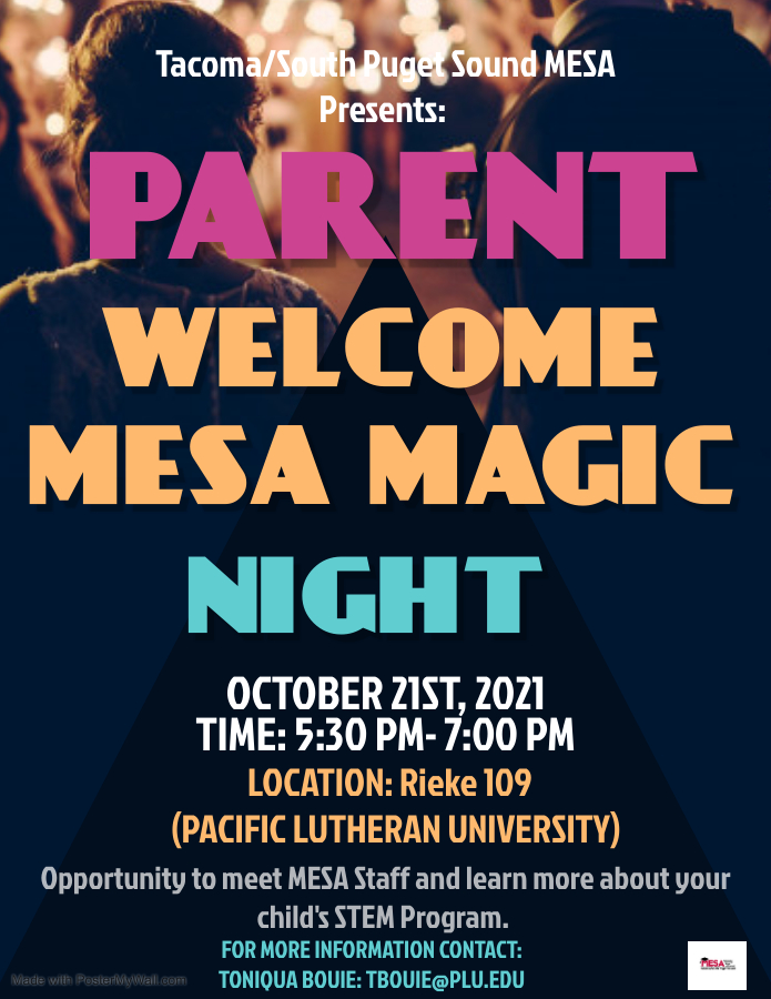 Parent Welcome Magic Night