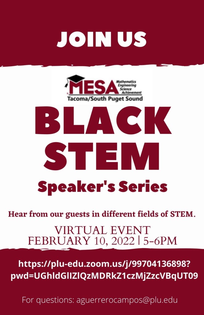 BLACK STEM Speakers Flyer 2 Black STEM Speakers Series Feb 10, 2022