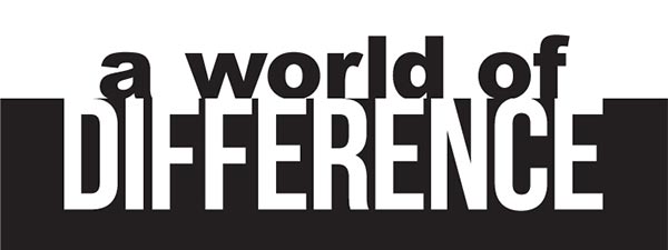 a wolrd of difference a world of difference logo, the documentary series by MediaLab at PLU.