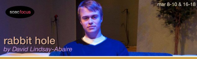 Rabbit Hole by David Lindsay-Abaire banner - photo of student