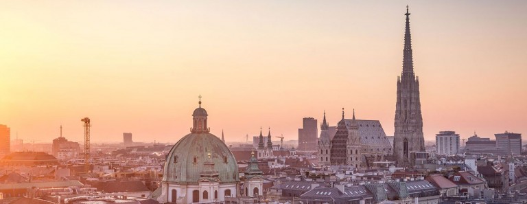Vienna Austria skyline