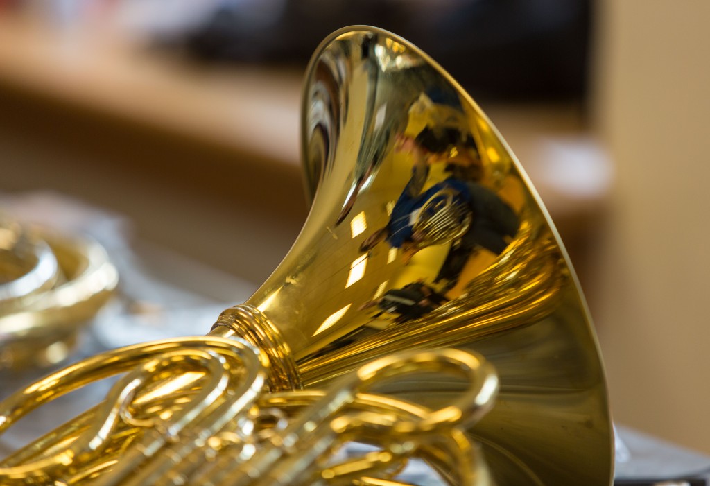Horn symposium at PLU, Saturday, March 24, 2018. (Photo: John Froschauer/PLU)