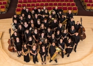 Wind Ensemble in Lagerquist Hall at PLU