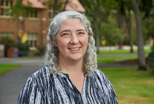 chemistry professor Tina Saxowsky