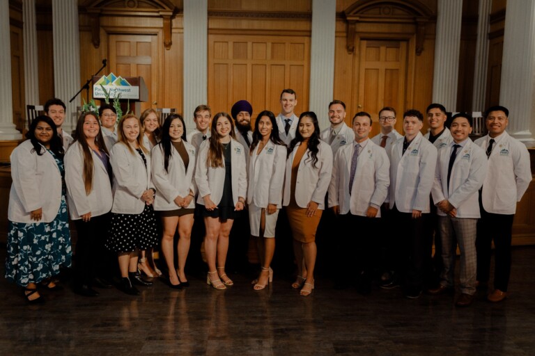 group of student interns together