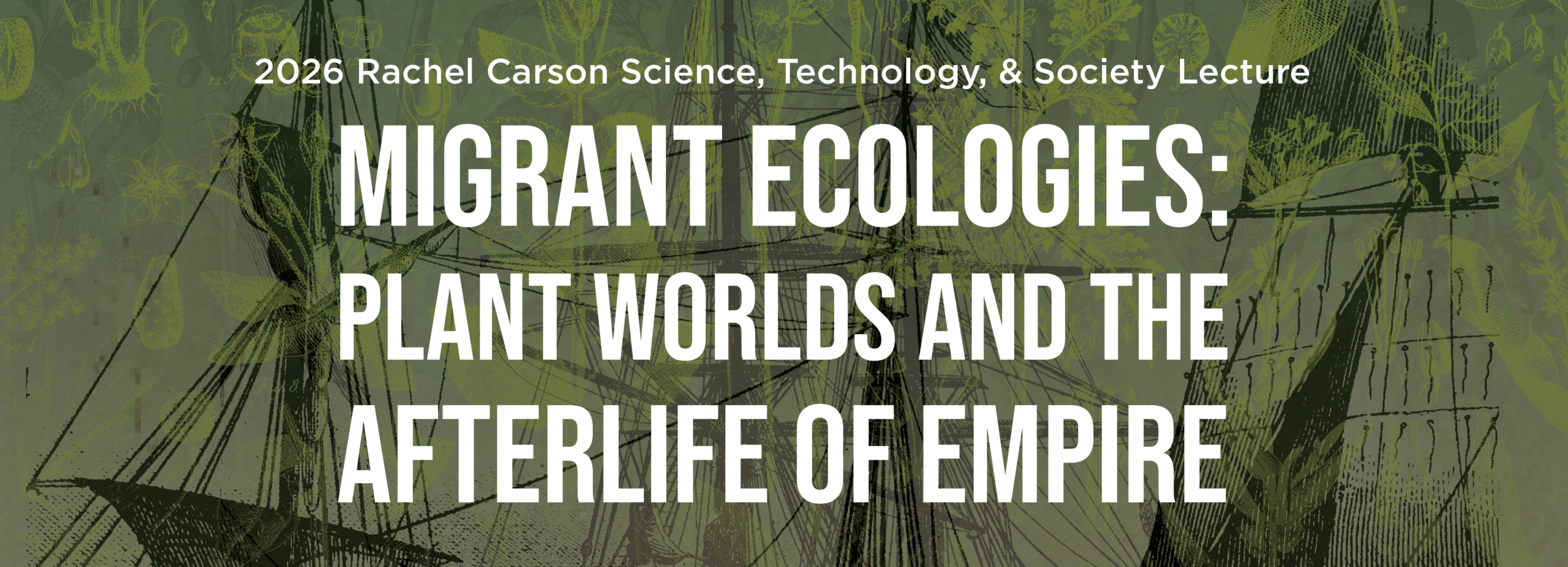 Rachel Carsom 2026 Web Banner Rachel Carson lecture title