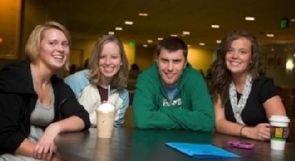 Brett Monson (senior), Kari Olson (junior), Linnea Olson (sophomore), Rondi Gedde (senior)