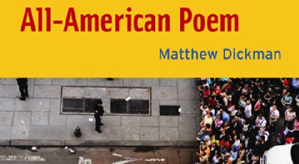 All-American Poem Matthew Dickman banner - Matthew Dickman came to PLU as part of the Visiting Writer’s Series.