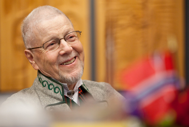 The new Professorship of Norwegian and Scandinavian Studies is the result of a decade of effort by the Svare family and professor emeritus, Audun Toven.