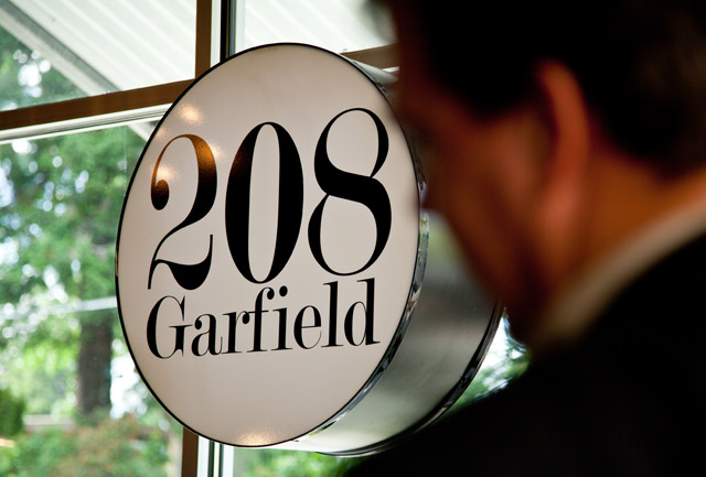 208 Garfield sign