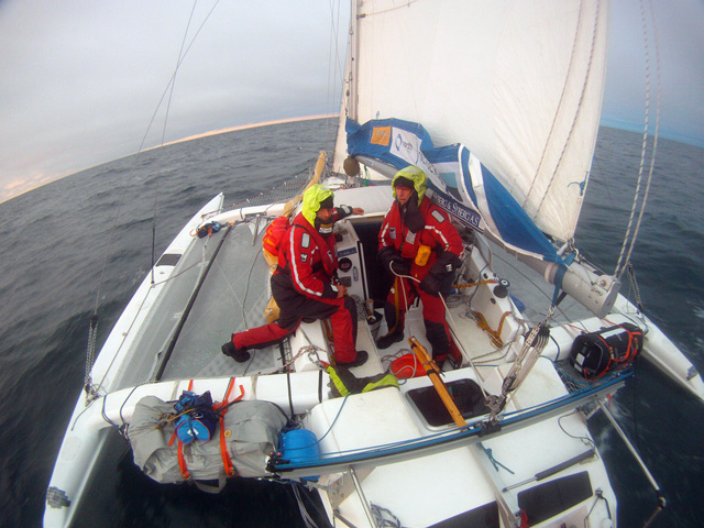 In 2010, Thorleif Thorleifsson and BØrge Ousland spent 80 days sailing around the Arctic Ocean. (Photos courtesy/Norwegian Embassy)