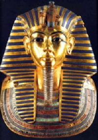Tutankhamun’s magnificent gold mask