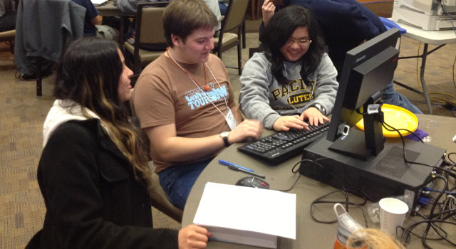 A group of nine Computer Science and Computer Engineering students competed at an international computer programming competition Nov. 3.