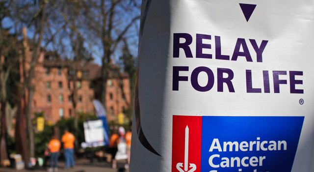 Relay For Life sign