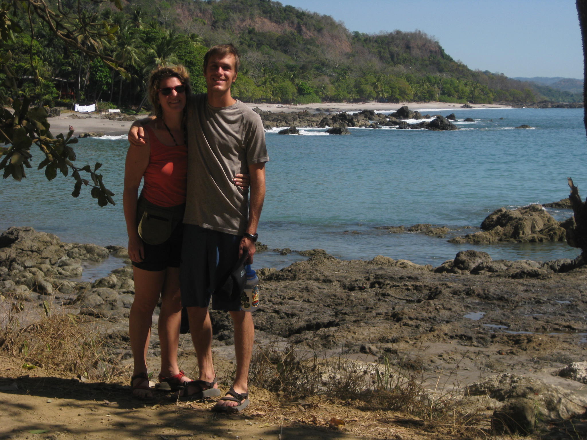 Nathan Page ’13 and Brett Rousseau ’12 enjoy a brief vacation in Montezuma, on the southern end of the Nicoya Peninsula. (Photos courtesy of Page and Rousseau.)
