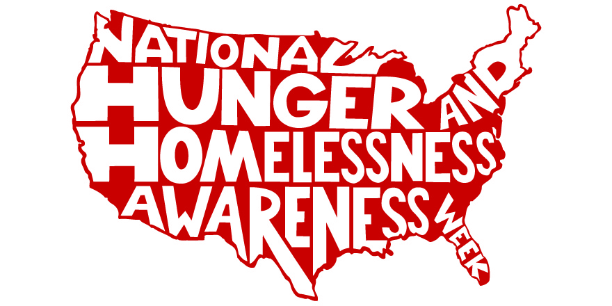 Hunger and Homelessness Awareness Week logo