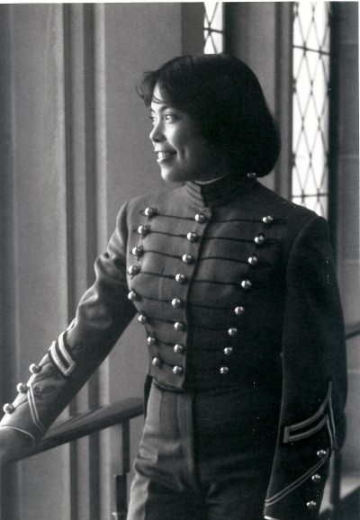 FlorCruz at West Point, October 1980. (Photo courtesy of Lt. Col. Celia FlorCruz)