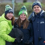 3 Seahawks fans all bundled up