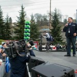 Seattle Seahawks events set up and staged by 2014 MBA graduate Stephen Dilts’ company, Pyramid Staging & Events, LLC. (Photos courtesy John Patzer Photography.)