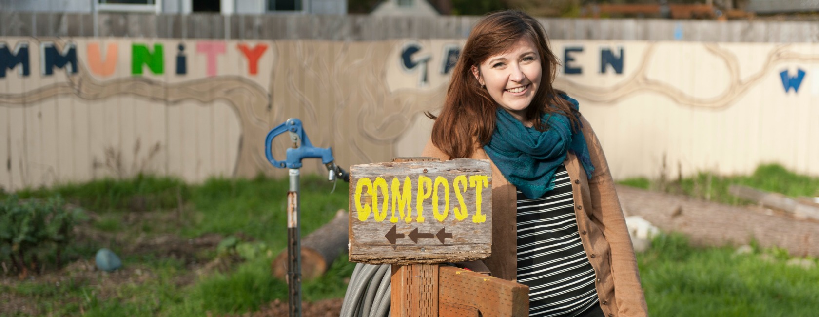 Amy Scott ’15 is a Political Science major and a 2014-15 Sustainability Fellow who's working on a mapping project that includes sustainability devices on campuses and in the Parkland community. (Photo: John Struzenberg '16)