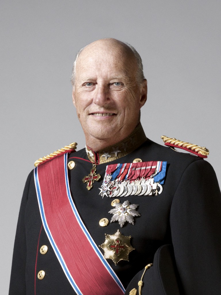 His Majesty King Harald V of Norway will visit PLU on May 23, 2015.
