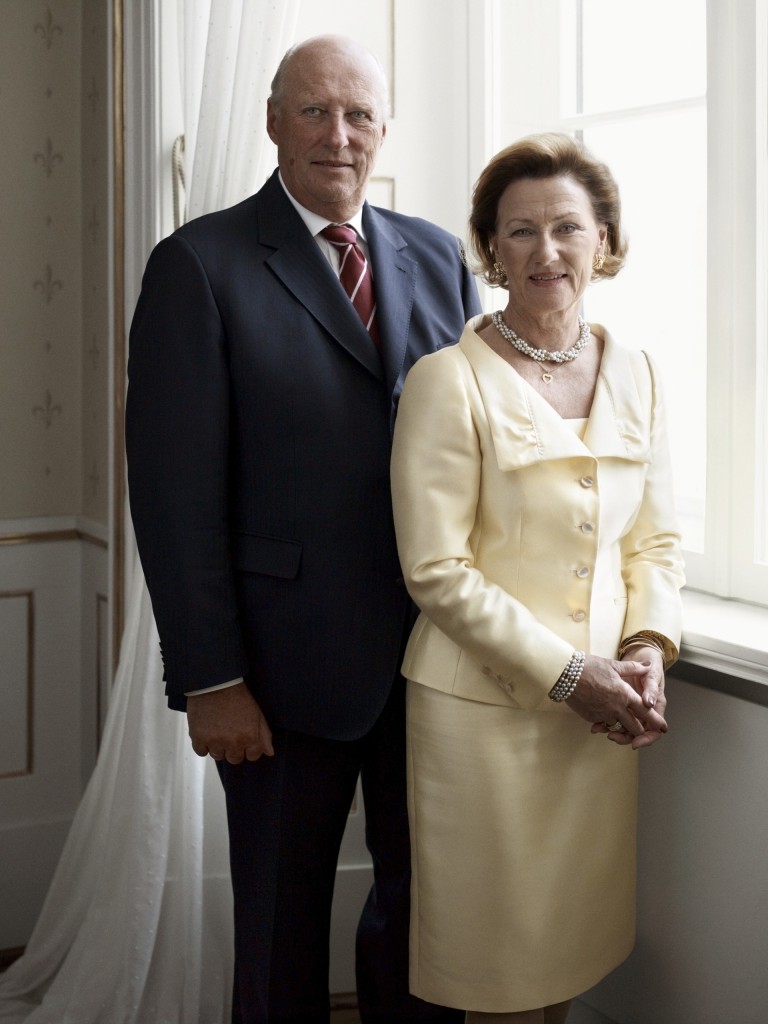 Their Majesties King Harald V and Queen Sonja