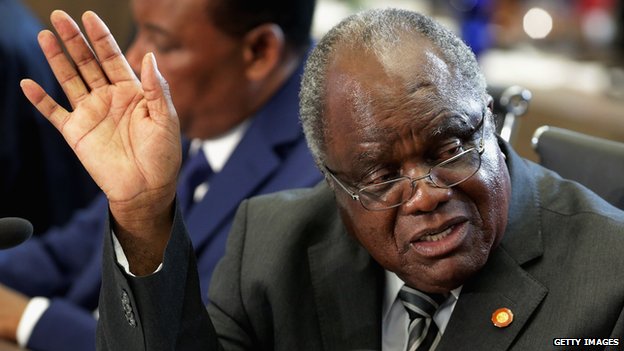 Outgoing Namibian President Hifikepunye Pohamba. (Photo: Getty Images)