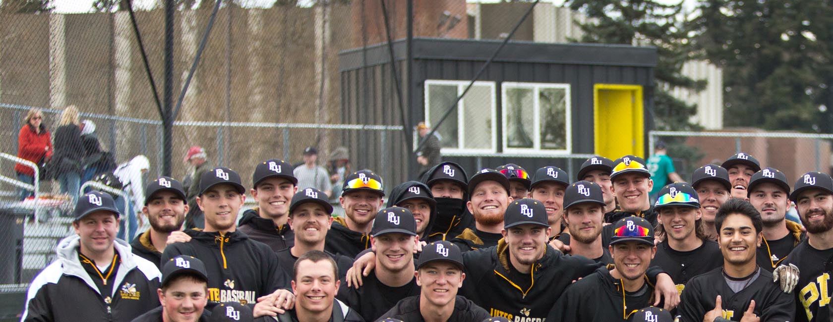 Tuesday, March 31, 2015. PLU baseball won 6-1 to mark the 125th win for the year for Lute athletic teams in the Drive to 125.(Photo: John Froschauer/PLU)
