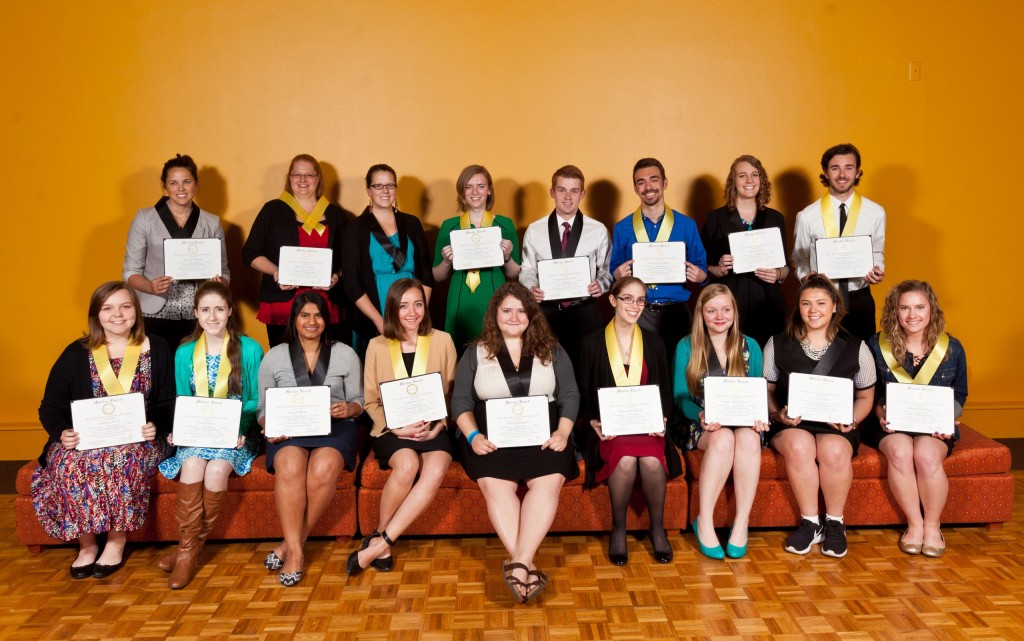 MORTAR-BOARD-award-winners Mortar Board Award Winners National honor society that acknowledges students for exceptional scholarship, leadership, and service. Katherine Williams, Todd Hoagland, Natasha Sioda, Katie Coddington, Katy Leonard-Doll, Halley Barnett, Domenic DeSoto, Emily Steelquist, Priya McBride, Alice Henderson, Courtney Lee, Natalie DeFord, Natasha Laitila, Evan Heringer, Lindsey Strom, Haley Gredvig, Danielle Villanueva, Grace Takehara, Samantha Cook, Anna Sieber, Rachel Diebel, Rebecca Thompson, Valerie Kruger, Emma Pierce, Amanda Williams (Award winners not listed in photographic order.)