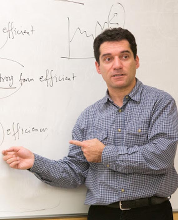 PLU Assistant Professor of Business Ufuk Ince, CFA