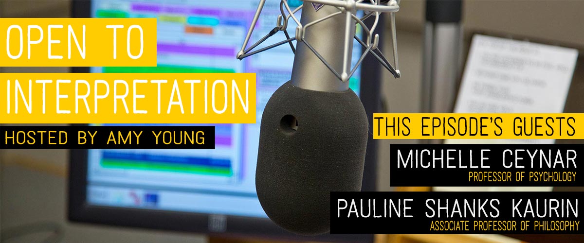 Open to Interpretation Hosted by Amy Young, This Episode's Guests Michelle Ceynar and Pauline Shanks Kaurin