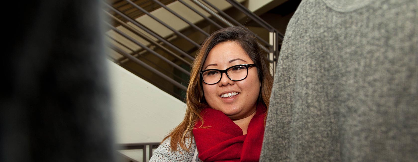 Sustainability sweater swap in the Anderson University Center at PLU on Tuesday, Oct. 6, 2015. (Photo by John Froschauer/PLU)