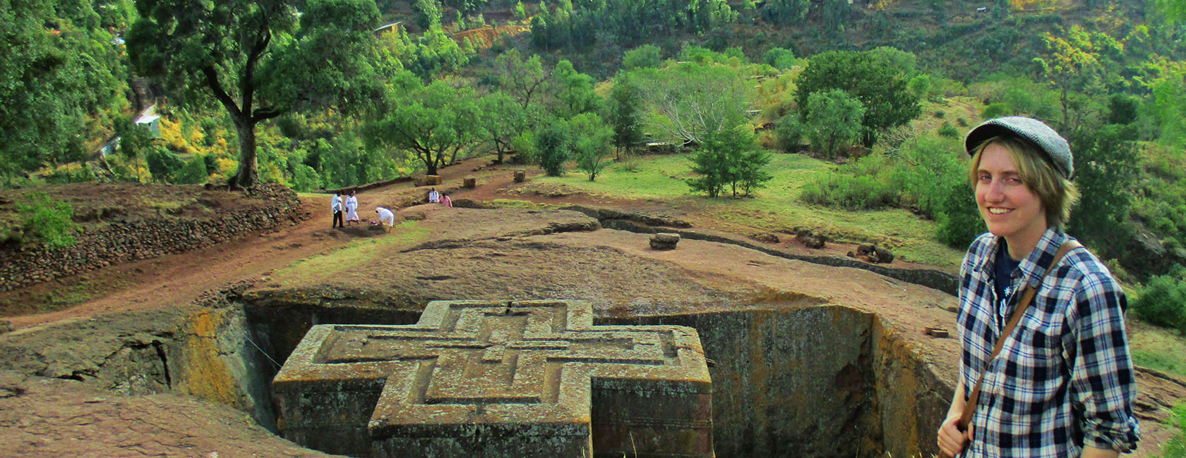 Megan Wonderly '16 traveled to Ethiopia to observe Professor Neal Sobania conduct research with his partner, Raymond Silverman.