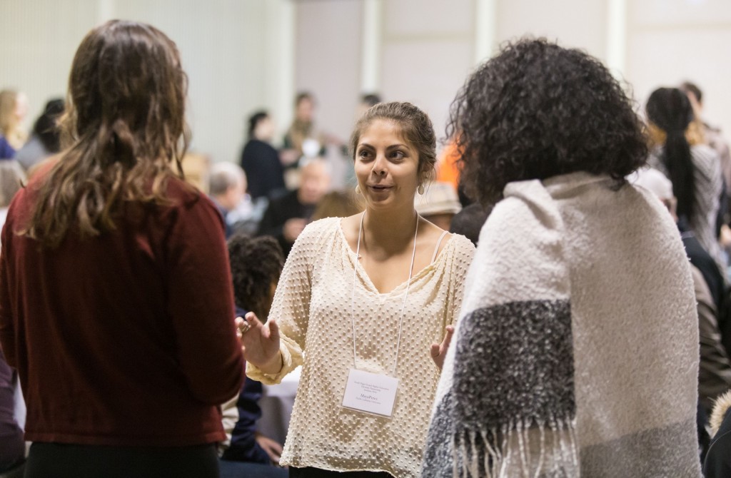 Educators, Administrators and Students talking