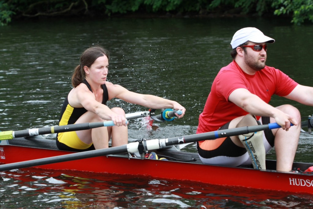 Natalie McCarthy '09, a former student athlete and varsity crew team member who now trains as an elite rower, was a bronze medalist in the 2013 World Championship in Chungju, South Korea. (Photo by Robert Carrasco)