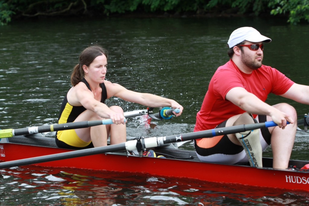 Attachment-1 (1) Natalie McCarthy '09, a former student athlete and varsity crew team member who now trains as an elite rower, was a bronze medalist in the 2013 World Championship in Chungju, South Korea. (Photo by Robert Carrasco)