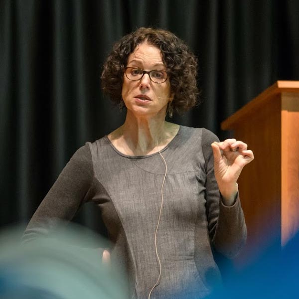Robin DiAngelo, Critical Race and Social Justice Educator (Photo: John Froschauer/PLU)